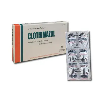 VIÊN ĐẶT CLOTRIMAZOL 100 (Hộp 1 vỉ x 6 viên)